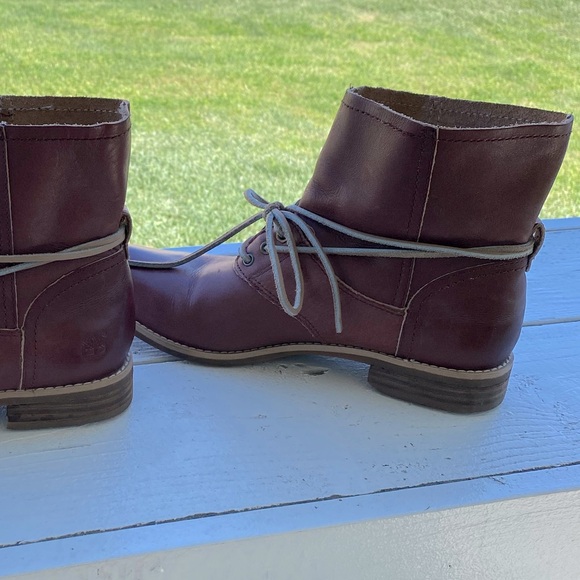 Leather TIMBERLAND Booties! - Picture 5 of 8